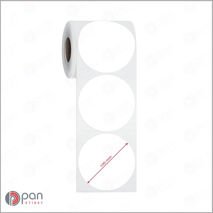 100x100 Çap Etiket - Görsel 2