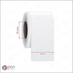 100 mm X 100 mt Şerit (Sürekli Form) Parlak PP / Kuşe Dufold (İnkjet) Epson Etiketi