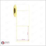 100x120 Perforeli Etiket
