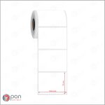 100x76 Perforeli Etiket - Görsel 2