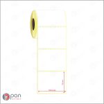 100x76 Perforeli Etiket