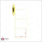 100x80 Perforeli Etiket