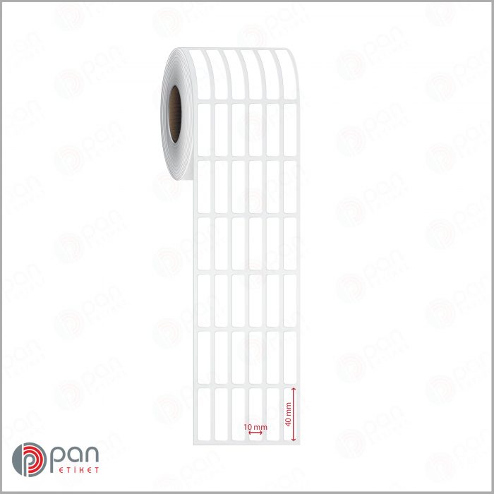 10x40 6 'lı Yanyana Etiket - Görsel 2
