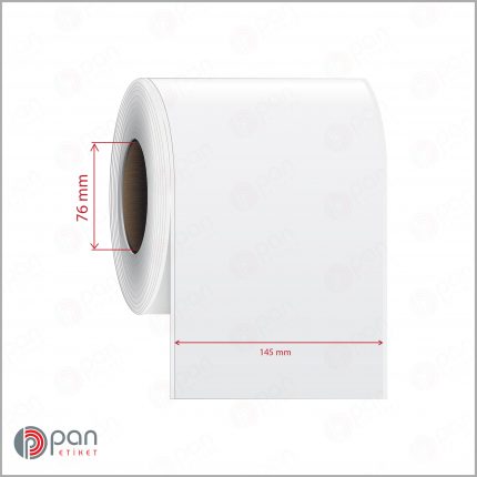 145 mm X 100 mt Şerit (Sürekli Form) Parlak PP / Kuşe Dufold (İnkjet) Epson Etiketi