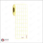 14x30 6 'lı Yanyana Etiket