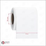 150 mm X 100 mt Şerit (Sürekli Form) Mat PP / Kuşe Dufold (İnkjet) Epson Etiketi
