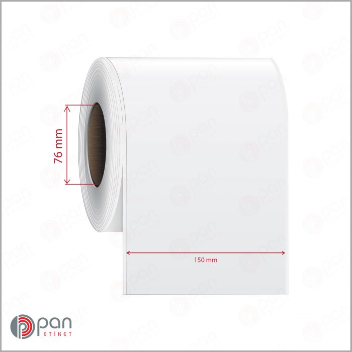 150 mm X 100 mt Şerit (Sürekli Form) Parlak PP / Kuşe Dufold (İnkjet) Epson Etiketi
