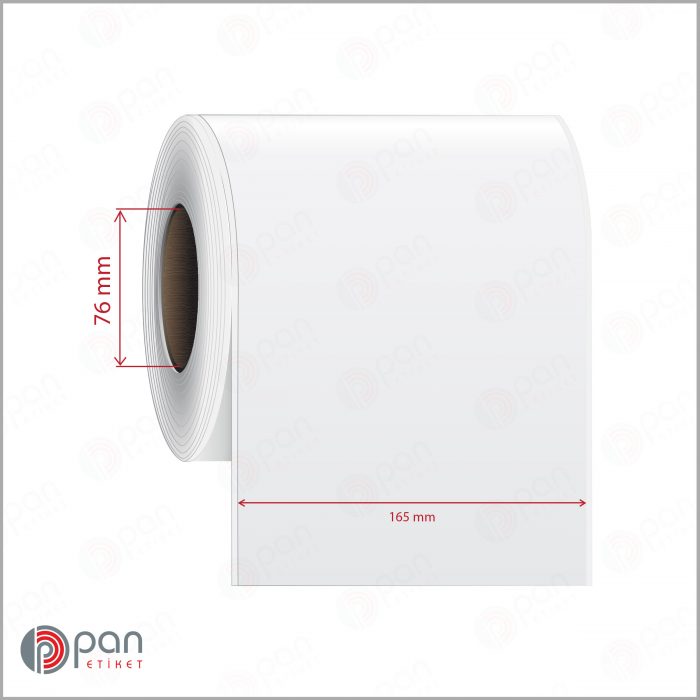 165 mm X 100 mt Şerit (Sürekli Form) Parlak PP / Kuşe Dufold (İnkjet) Epson Etiketi