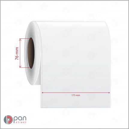 175 mm X 100 mt Şerit (Sürekli Form) Parlak PP / Kuşe Dufold (İnkjet) Epson Etiketi