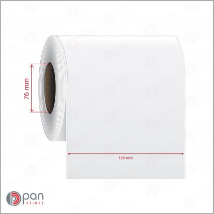 180 mm X 100 mt Şerit (Sürekli Form) Parlak PP / Kuşe Dufold (İnkjet) Epson Etiketi