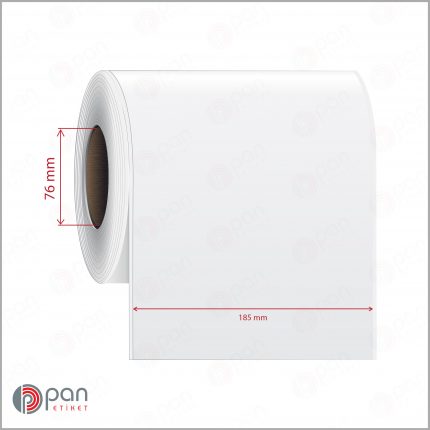 185 mm X 100 mt Şerit (Sürekli Form) Parlak PP / Kuşe Dufold (İnkjet) Epson Etiketi