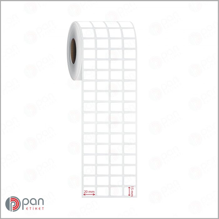 20x15 4 'lü Yanyana Etiket - Görsel 2