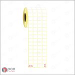 20x15 4 'lü Yanyana Etiket