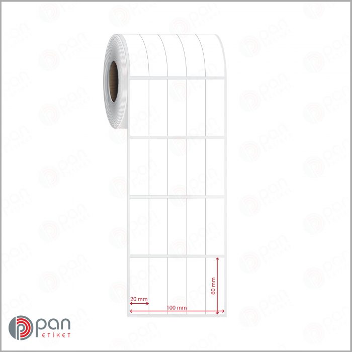 20x60 5 'li Bitişik Etiket - Görsel 2