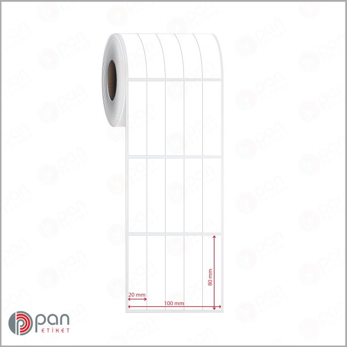 20x80 5 'li Bitişik Etiket - Görsel 2