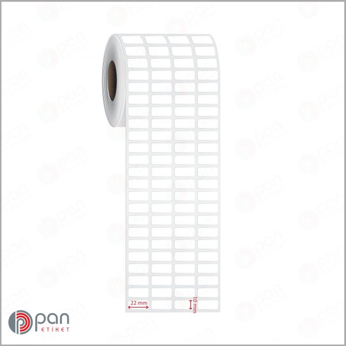 22x10 4 'lü Yanyana Etiket - Görsel 2