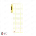 22x10 4 'lü Yanyana Etiket