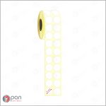 25x25 Çap 2 'li Yanyana Etiket