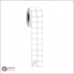 25x25 Çap 2 'li Yanyana Etiket - Görsel 2