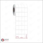 25x35 4 'lü Bitişik Etiket - Görsel 2