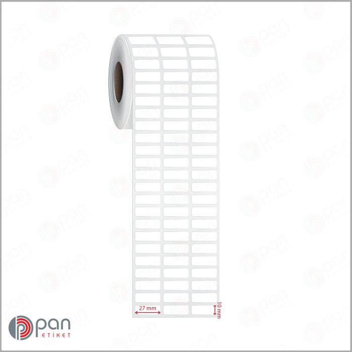 27x10 3 'lü Yanyana Etiket - Görsel 2