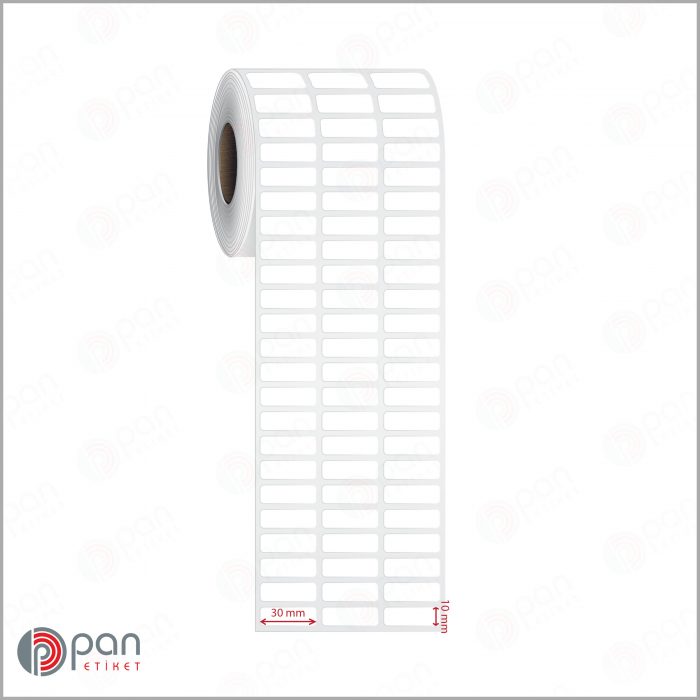 30x10 3 'lü Yanyana Etiket - Görsel 2