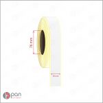 30 mm X 100 mt Şerit (Sürekli Form) Mat Barkod Etiketi