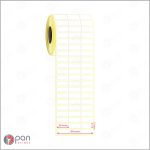 30x12 3 'lü Bitişik Etiket