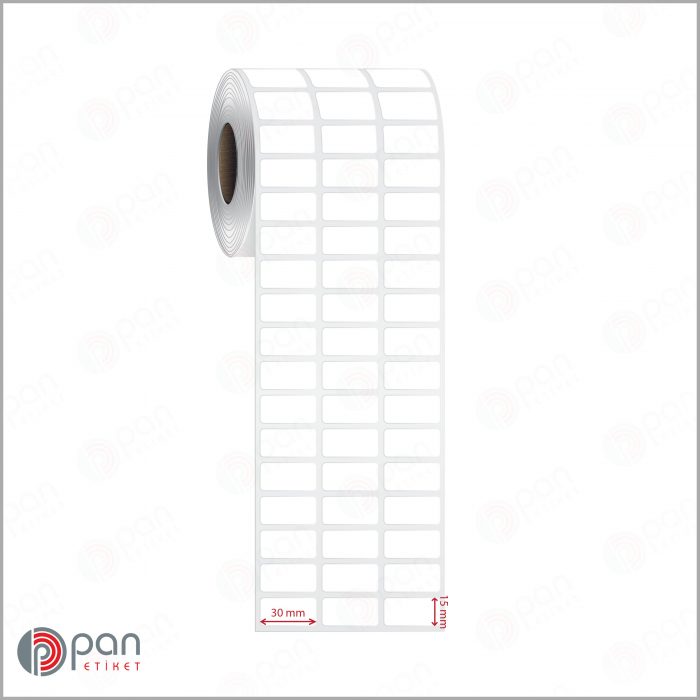 30x15 3 'lü Yanyana Etiket - Görsel 2