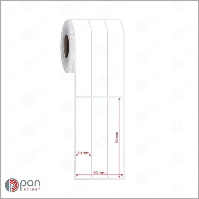 30x150 3 'lü Bitişik Etiket - Görsel 2