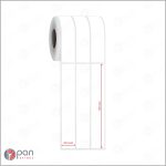 30x190 3 'lü Yanyana Etiket - Görsel 2