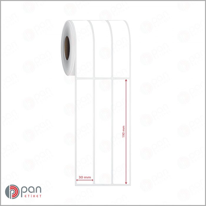 30x190 3 'lü Yanyana Etiket - Görsel 2