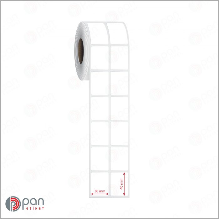 30x40 2 'li Yanyana Etiket - Görsel 2