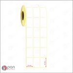 30x45 3 'lü Yanyana Etiket