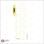 30x50 3 'lü Yanyana Etiket