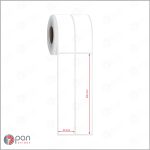 40x200 2 'li Yanyana Etiket - Görsel 2