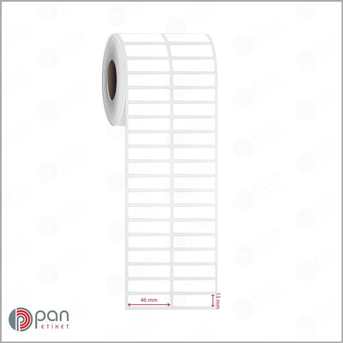 46x13 2 'li Yanyana Etiket - Görsel 2