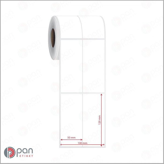 50x120 2 'li Bitişik Etiket - Görsel 2