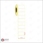 55x25 Perforeli Etiket