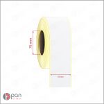 65 mm X 100 mt Şerit (Sürekli Form) Mat Barkod Etiketi