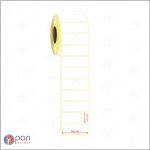 66x25 Etiket