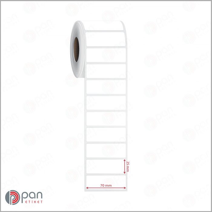 70x25 Etiket - Görsel 2