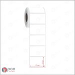 75x50 Perforeli Etiket - Görsel 2