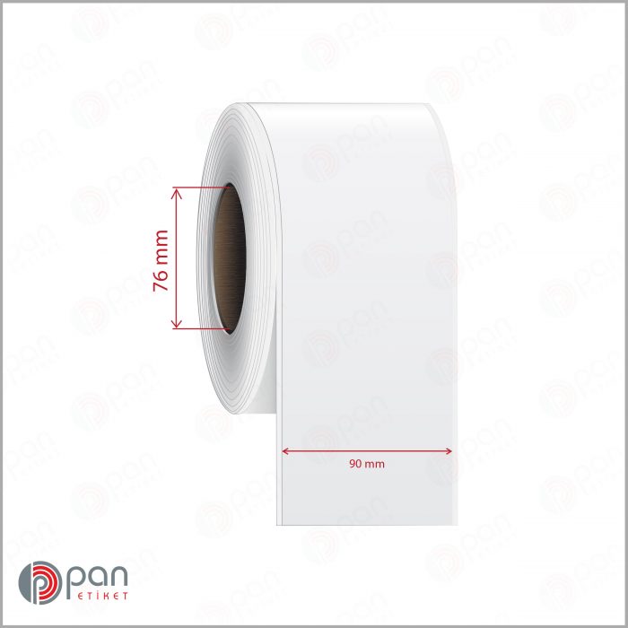 90 mm X 100 mt Şerit (Sürekli Form) Parlak PP / Kuşe Dufold (İnkjet) Epson Etiketi