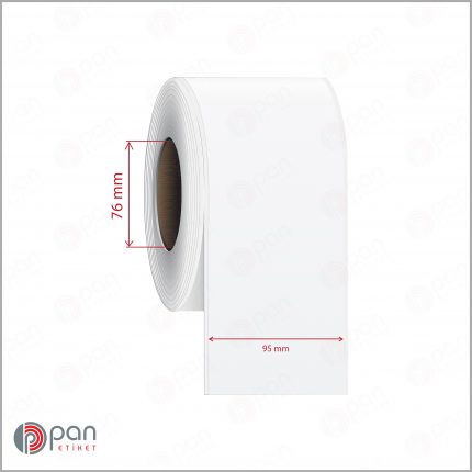 95 mm X 100 mt Şerit (Sürekli Form) Mat PP / Kuşe Dufold (İnkjet) Epson Etiketi