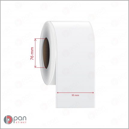 95 mm X 100 mt Şerit (Sürekli Form) Parlak PP / Kuşe Dufold (İnkjet) Epson Etiketi