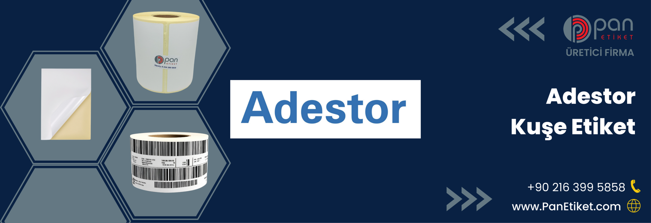 Adestor Kuşe Etiket