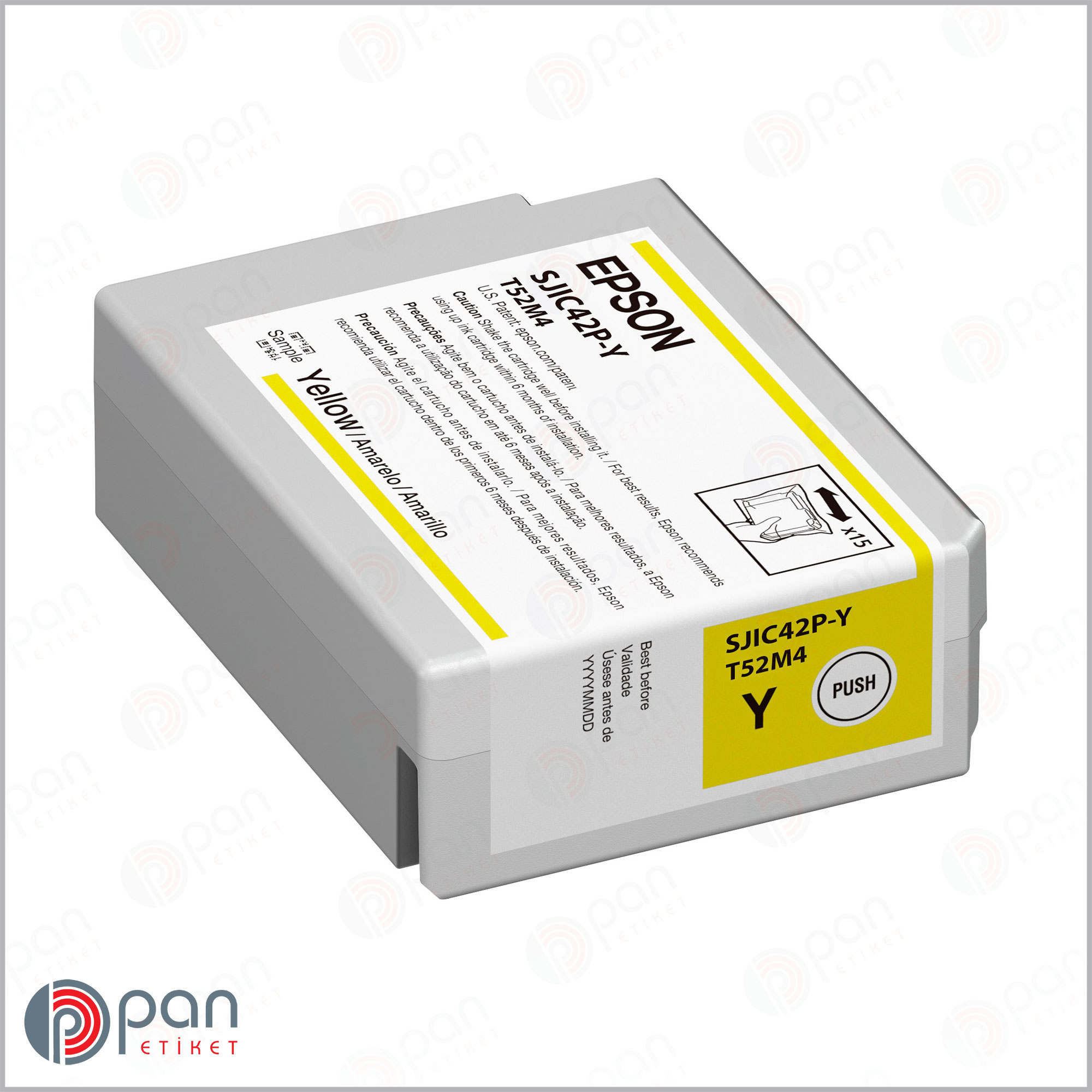 Epson Colorworks C4000e Kartuşu SJIC42P-Y