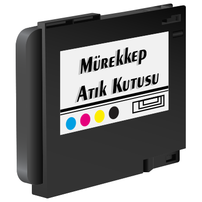 Renkli Barkod Yazıcı Mürekkep Atık Kutuları