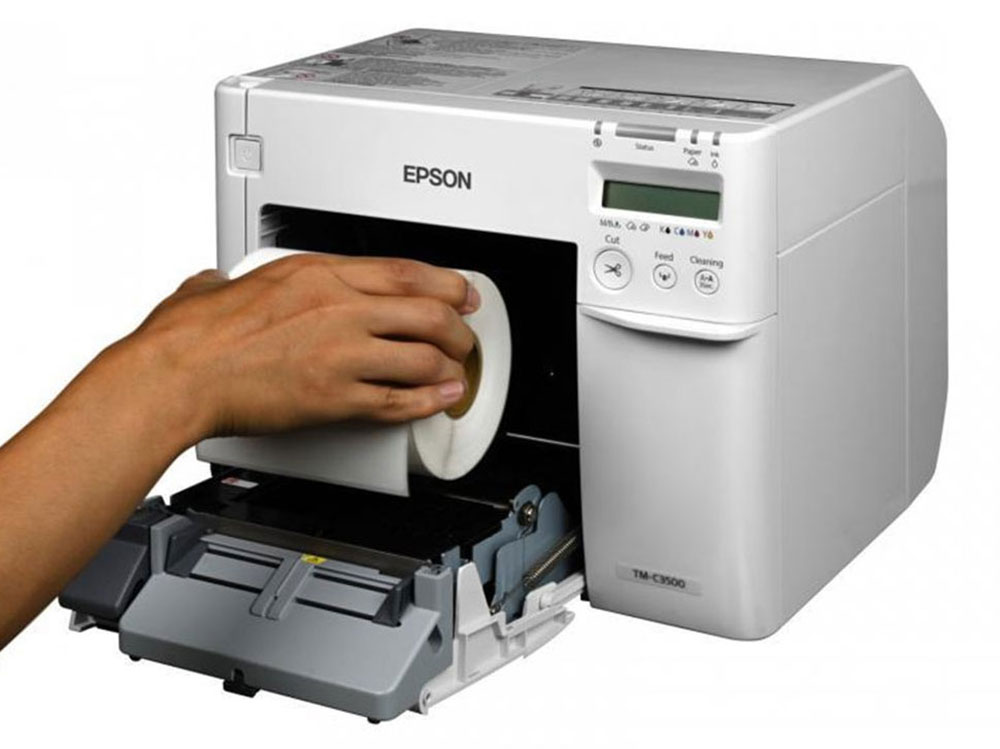 Renkli Barkod Yazıcı : Epson Tm-C3500